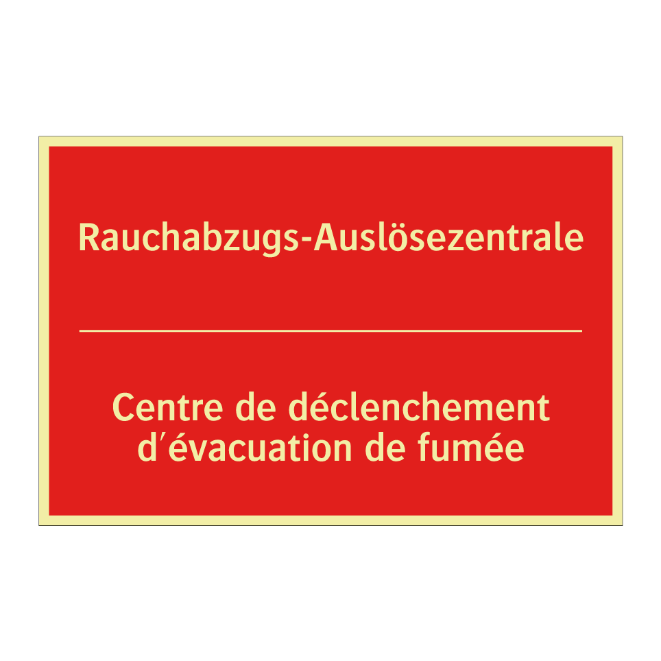 Rauchabzugs-Auslösezentrale - Centre de déclenchement d'évacuation  /.../
