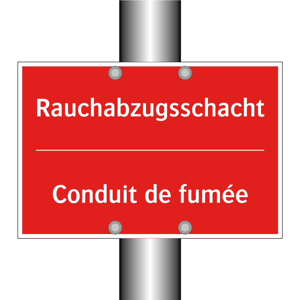 Rauchabzugsschacht - Conduit de fumée