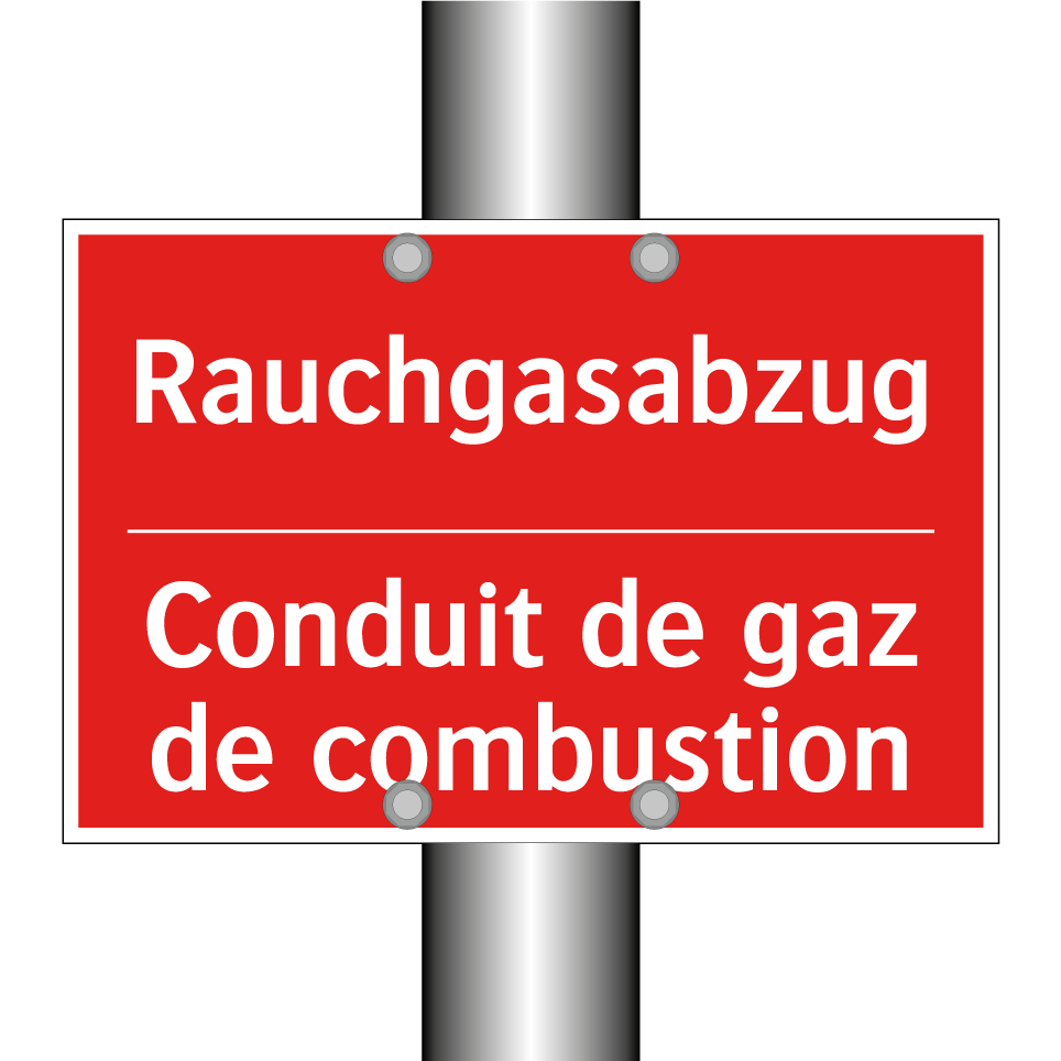 Rauchgasabzug - Conduit de gaz de combustion