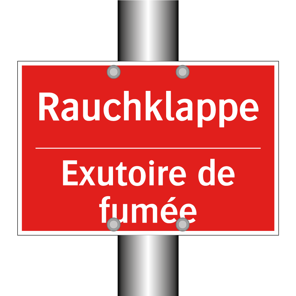 Rauchklappe - Exutoire de fumée
