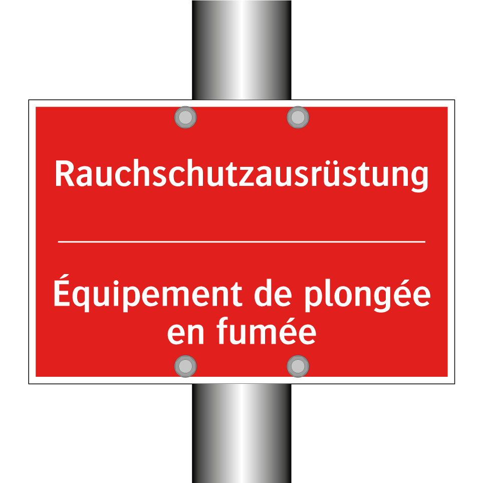 Rauchschutzausrüstung - Équipement de plongée en fumée