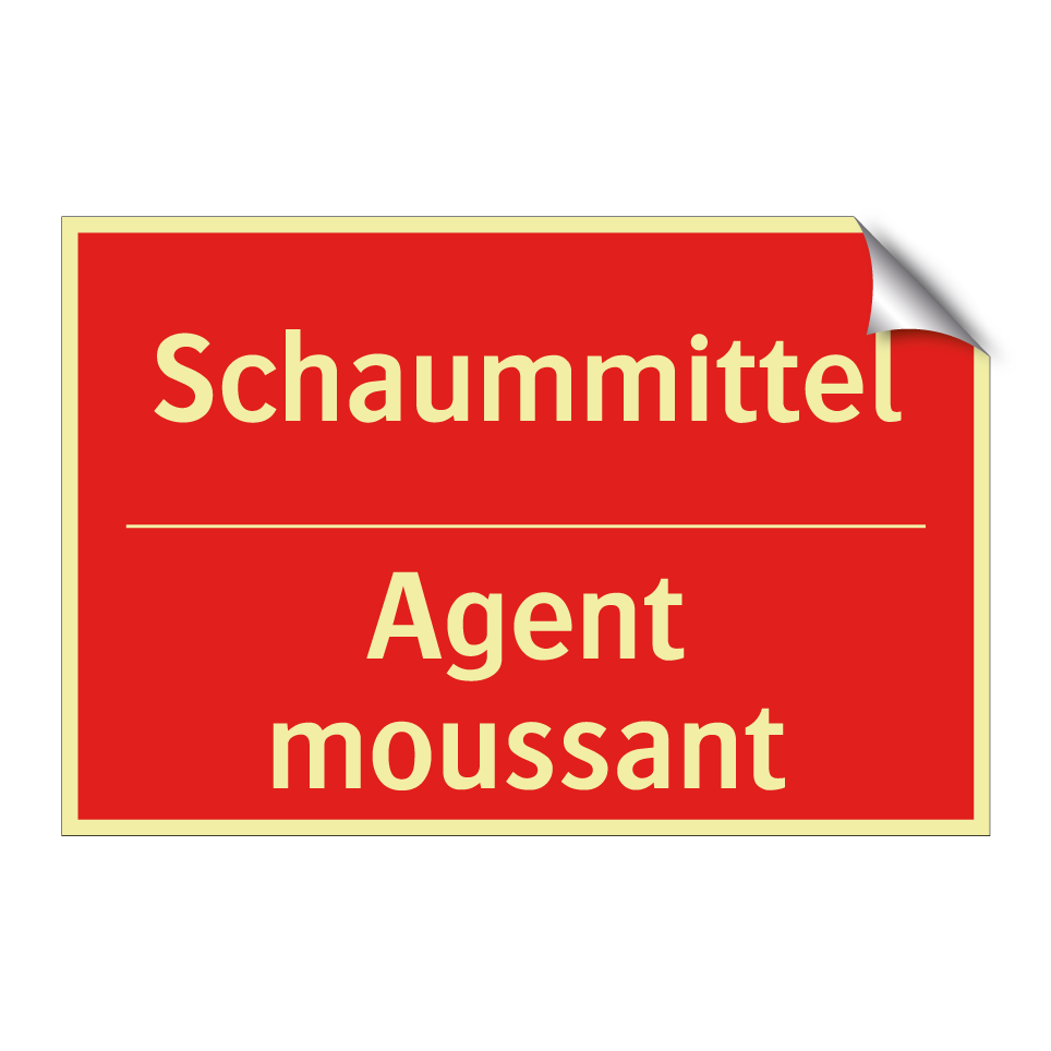 Schaummittel - Agent moussant