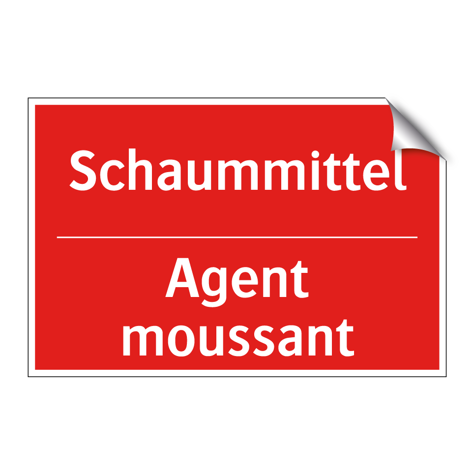 Schaummittel - Agent moussant