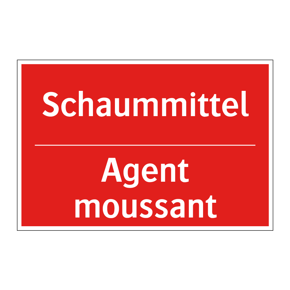 Schaummittel - Agent moussant