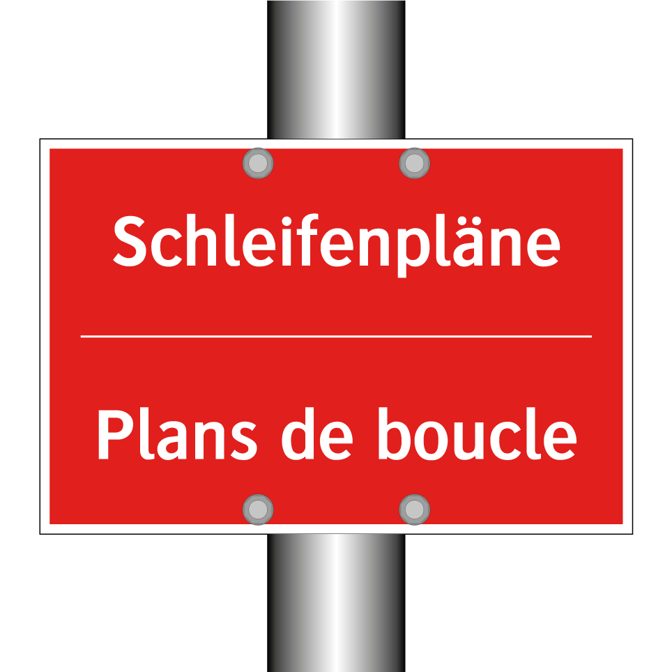 Schleifenpläne - Plans de boucle