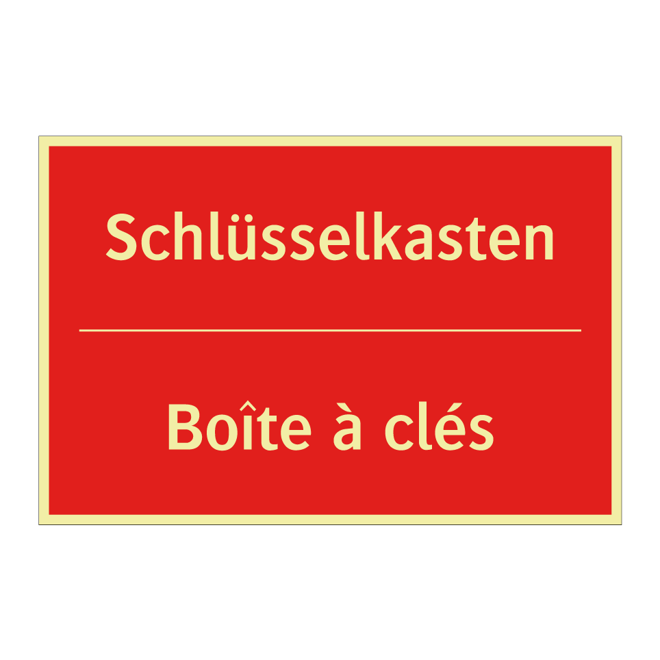 Schlüsselkasten - Boîte à clés