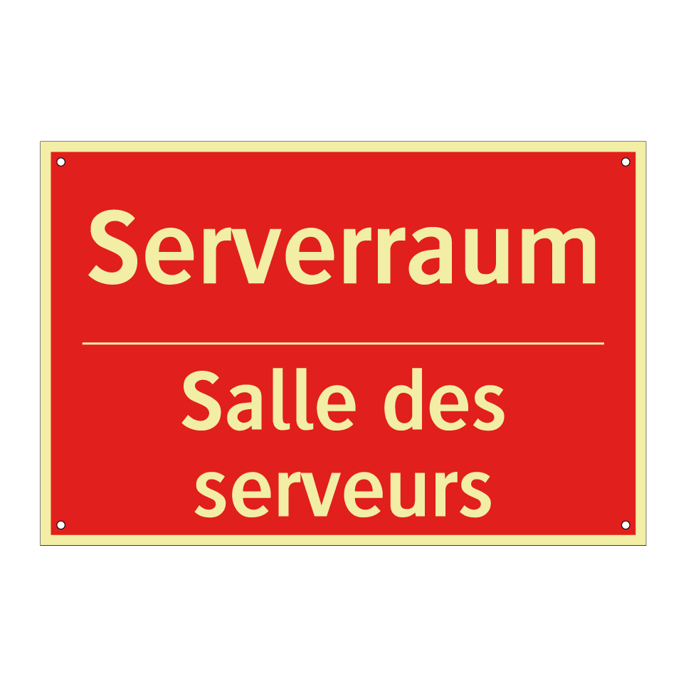 Serverraum - Salle des serveurs