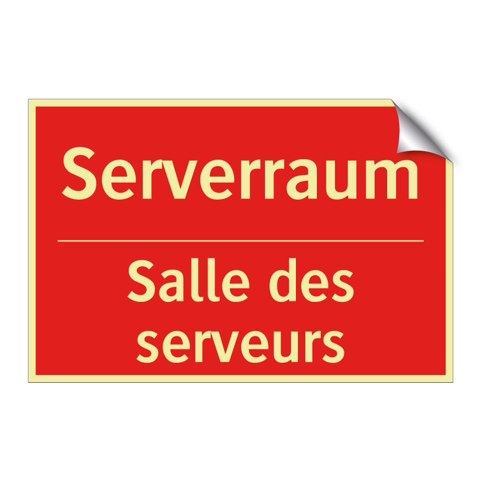 Serverraum - Salle des serveurs
