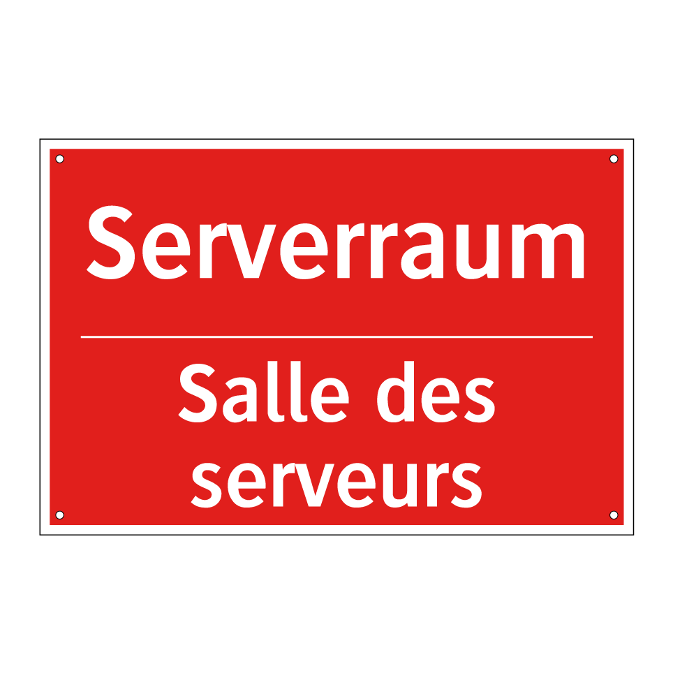 Serverraum - Salle des serveurs