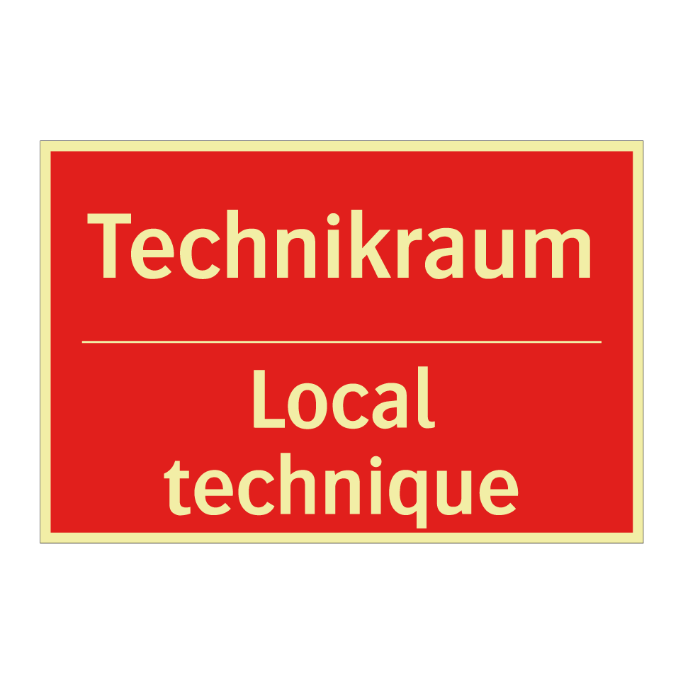 Technikraum - Local technique