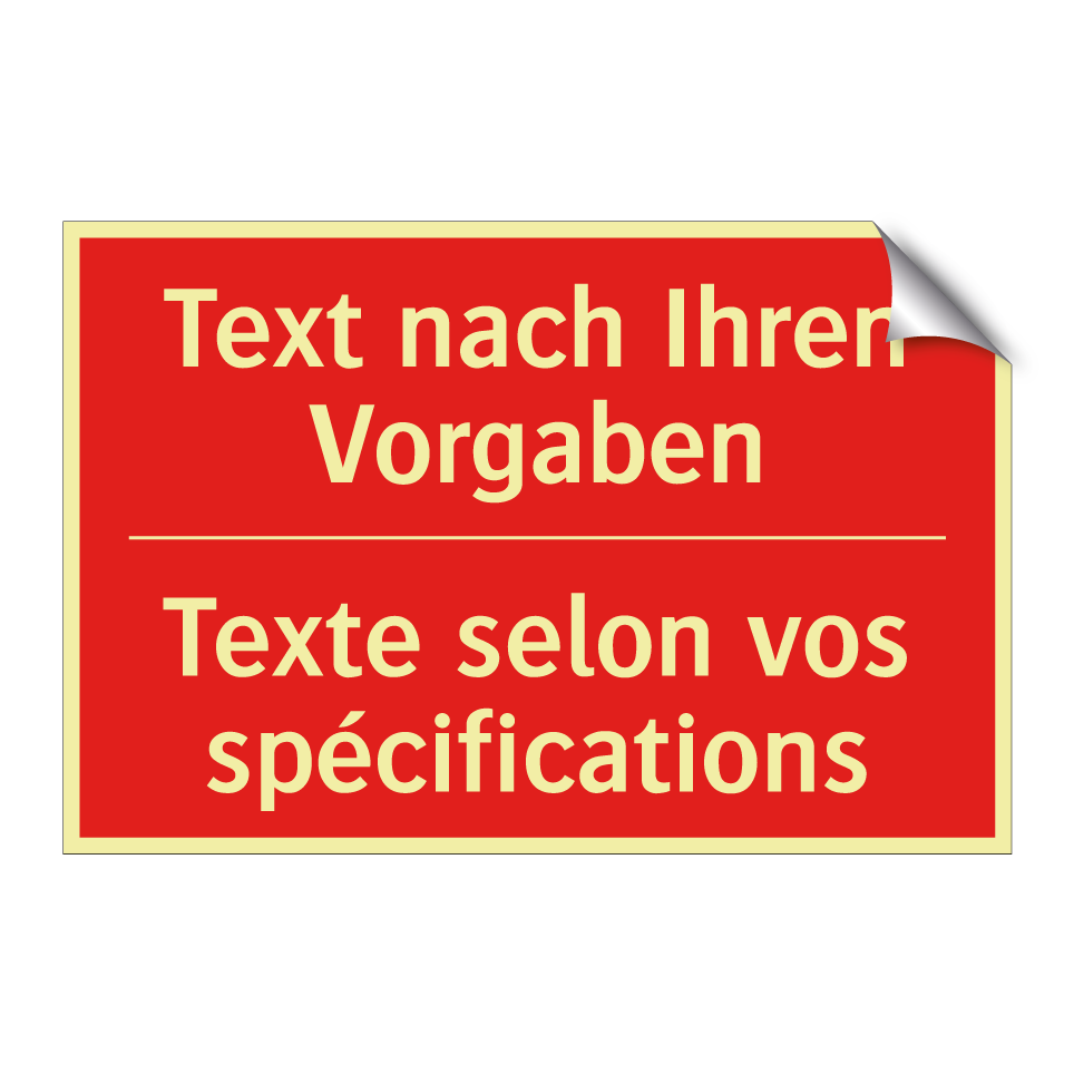 Text nach Ihren Vorgaben - Texte selon vos spécifications