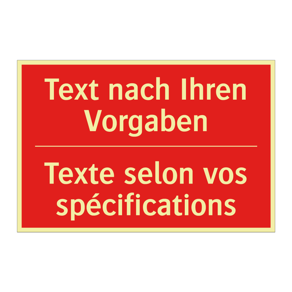 Text nach Ihren Vorgaben - Texte selon vos spécifications