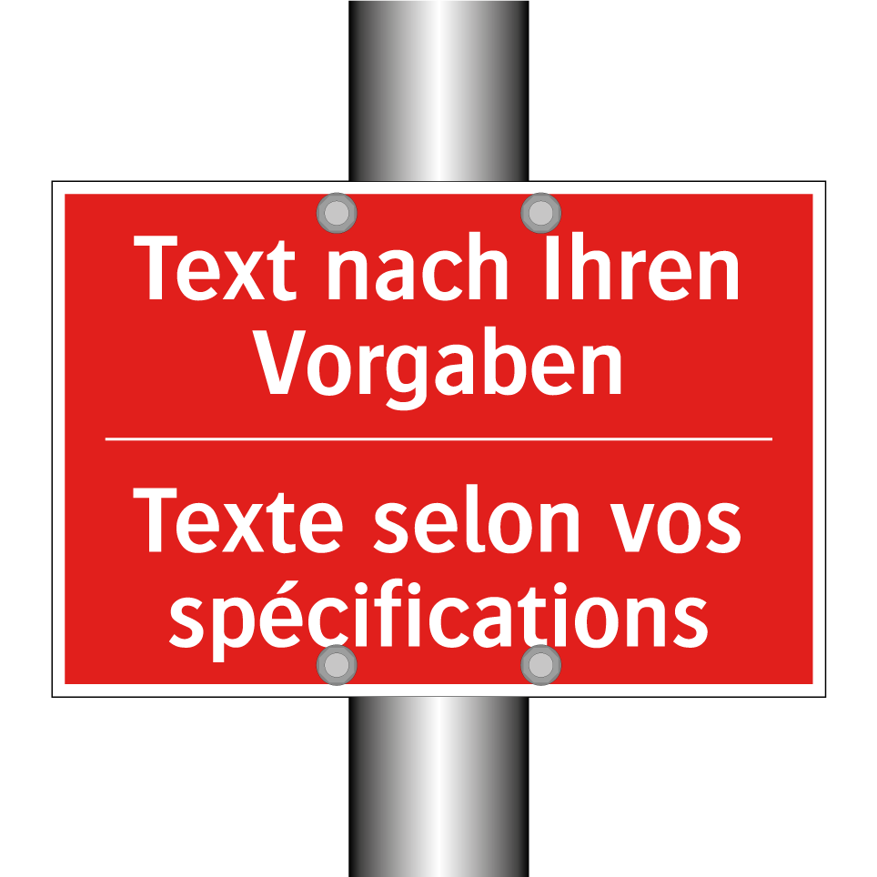Text nach Ihren Vorgaben - Texte selon vos spécifications