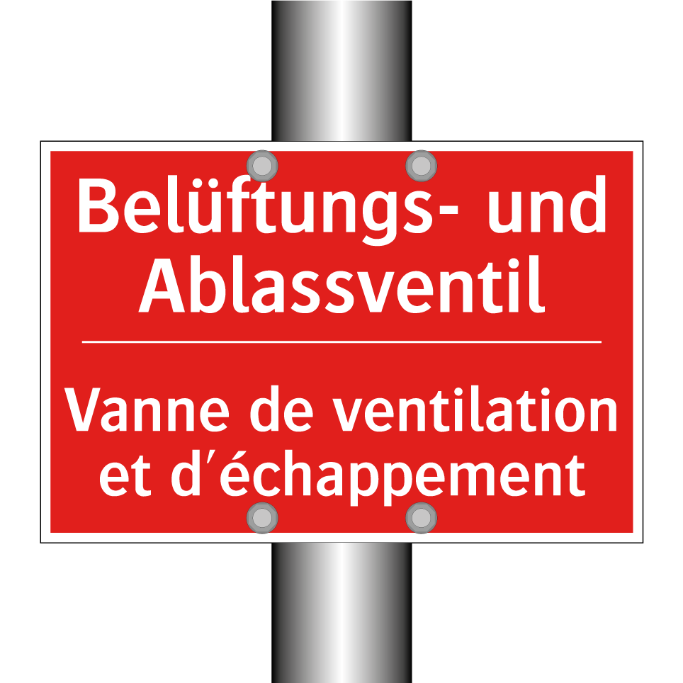 Belüftungs- und Ablassventil - Vanne de ventilation et d'échappement /.../