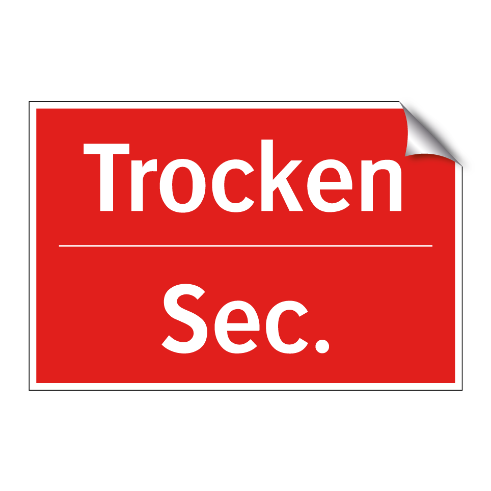 Trocken - Sec.