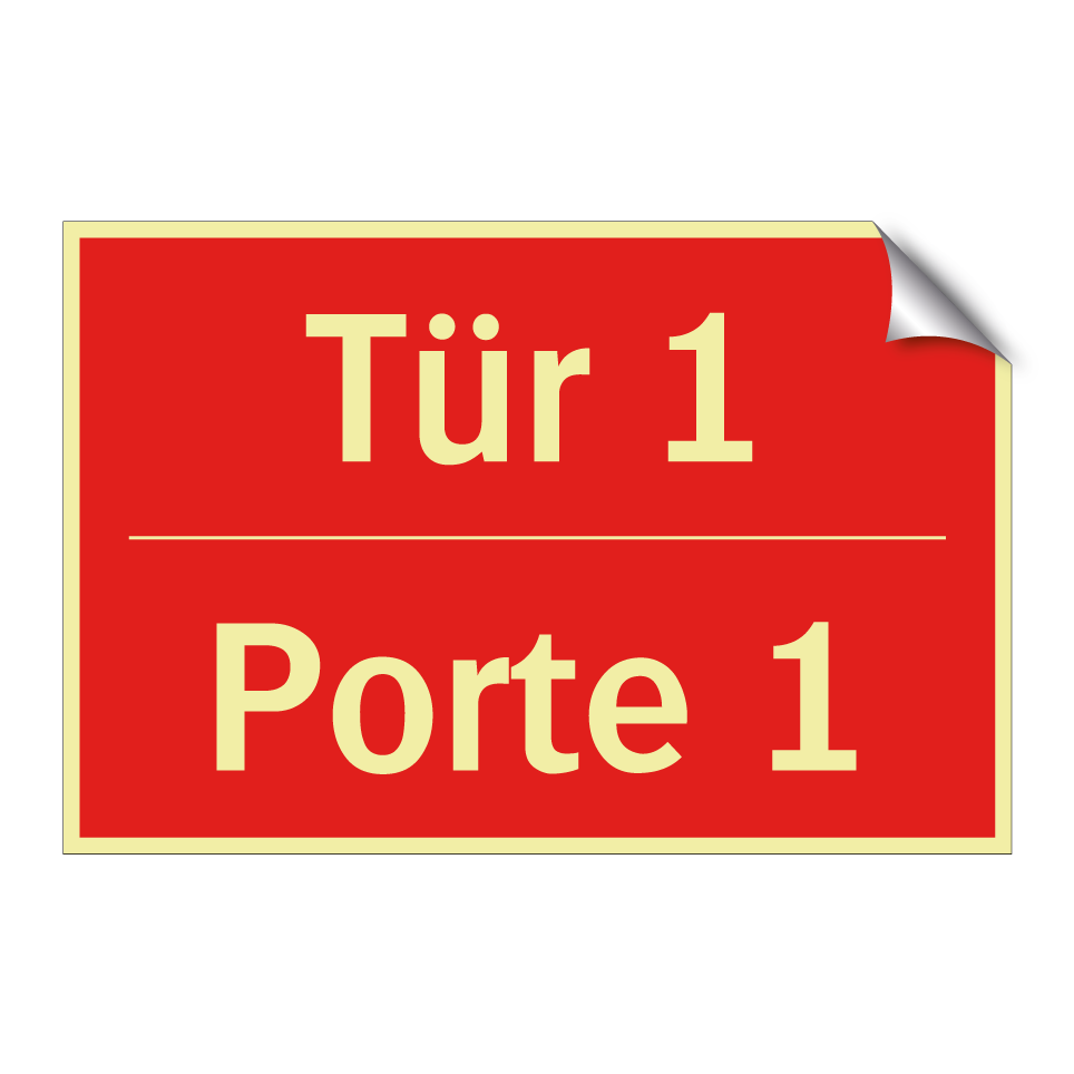 Tür 1 - Porte 1