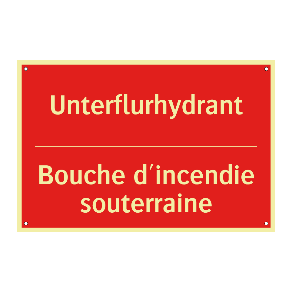 Unterflurhydrant - Bouche d'incendie souterraine