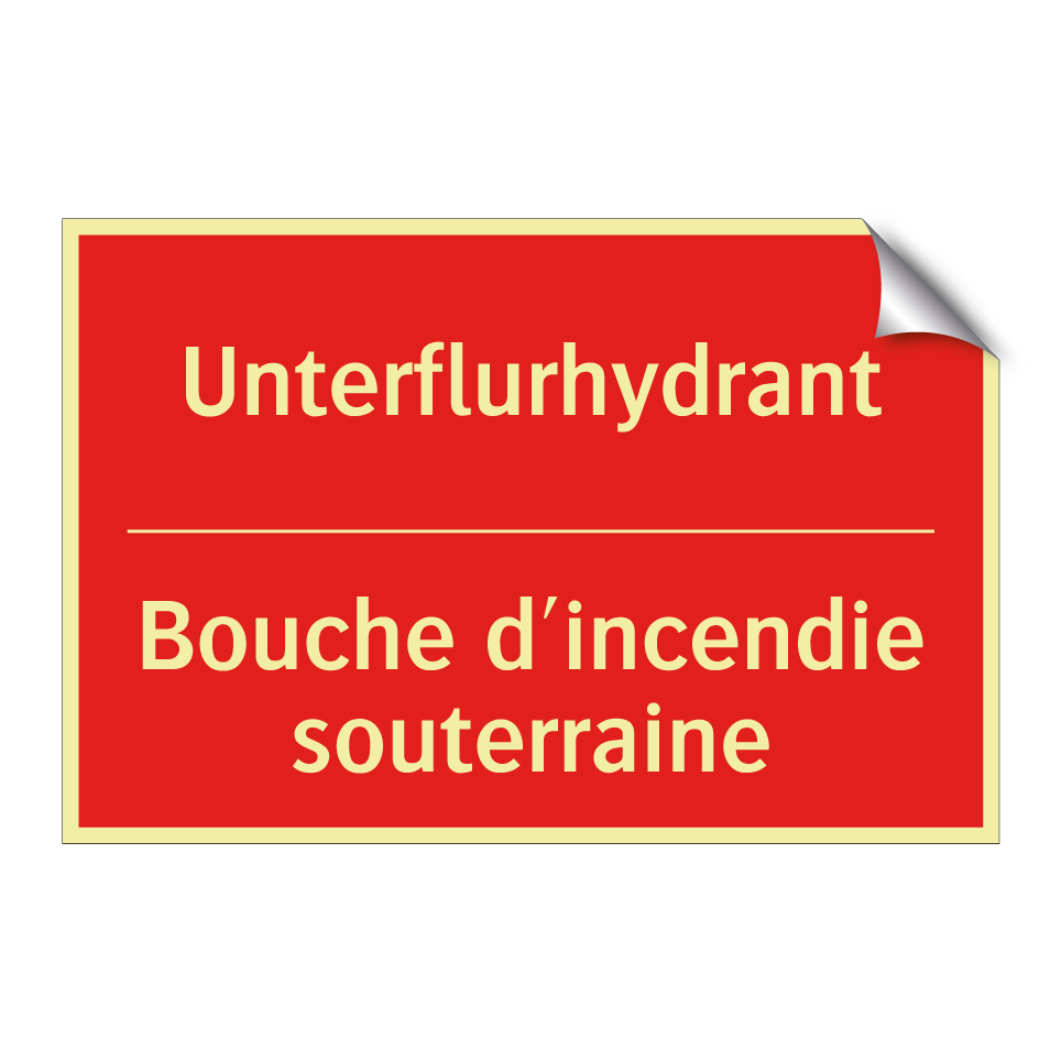 Unterflurhydrant - Bouche d'incendie souterraine