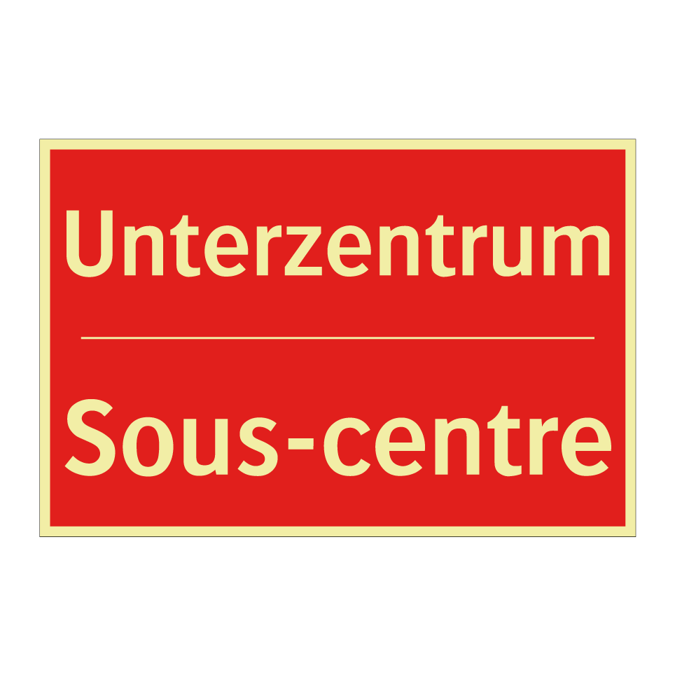 Unterzentrum - Sous-centre