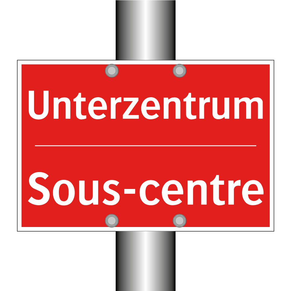 Unterzentrum - Sous-centre