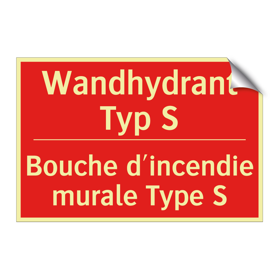 Wandhydrant Typ S - Bouche d'incendie murale Type  /.../