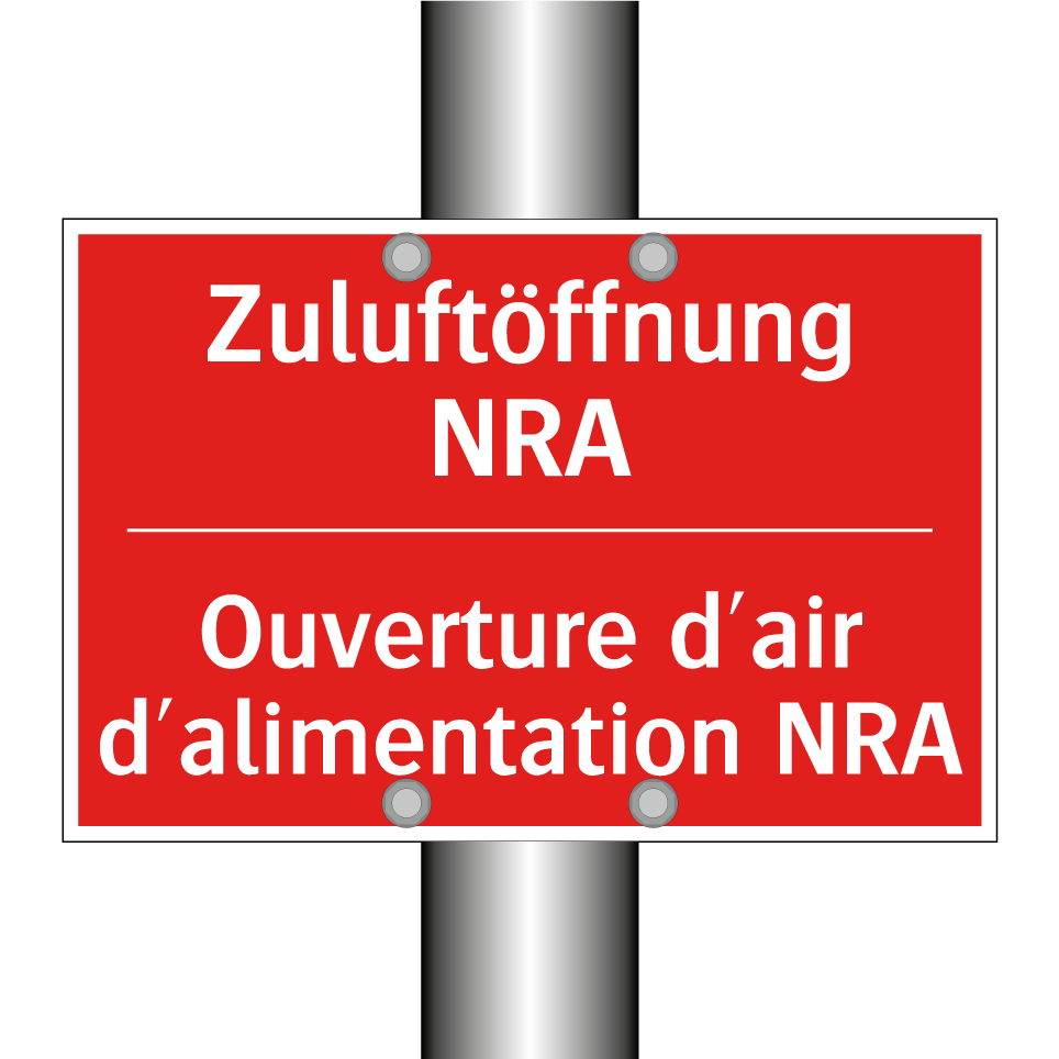 Zuluftöffnung NRA - Ouverture d'air d'alimentation  /.../