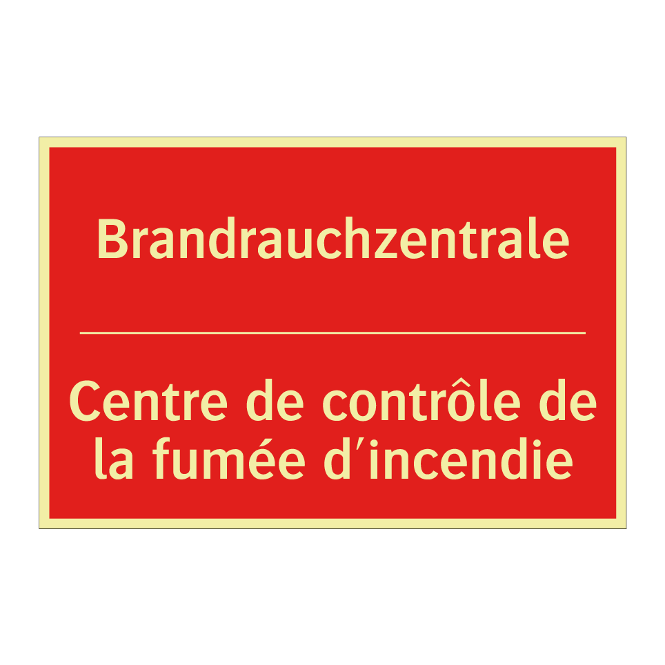 Brandrauchzentrale - Centre de contrôle de la fumée  /.../