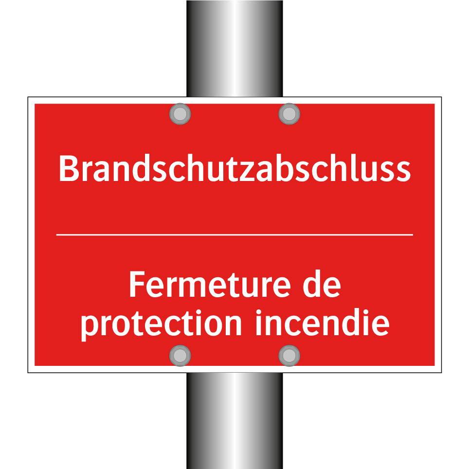Brandschutzabschluss - Fermeture de protection incendie /.../