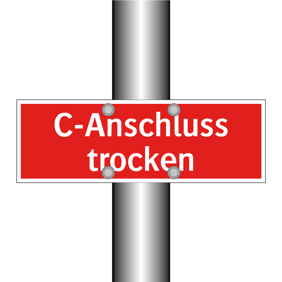 C-Anschluss trocken
