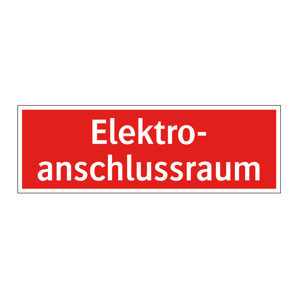 Elektro- anschlussraum