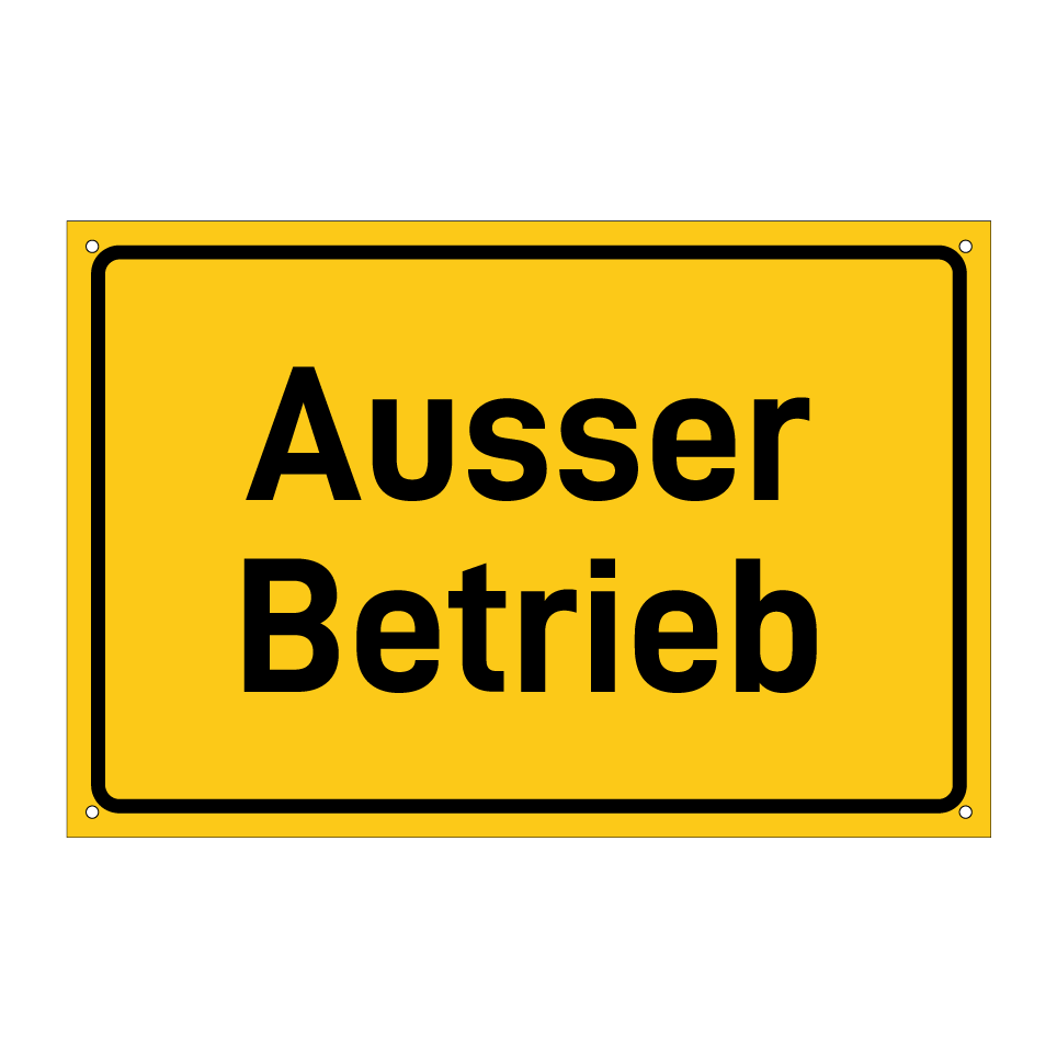 Ausser Betrieb