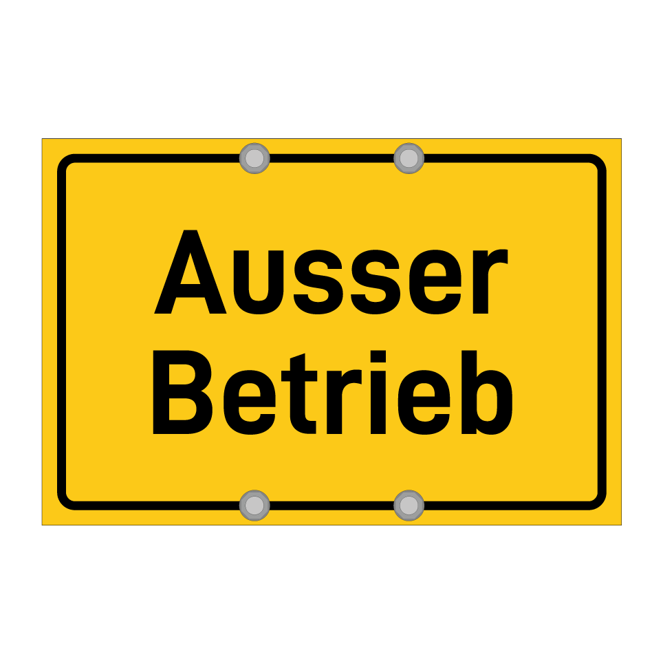 Ausser Betrieb