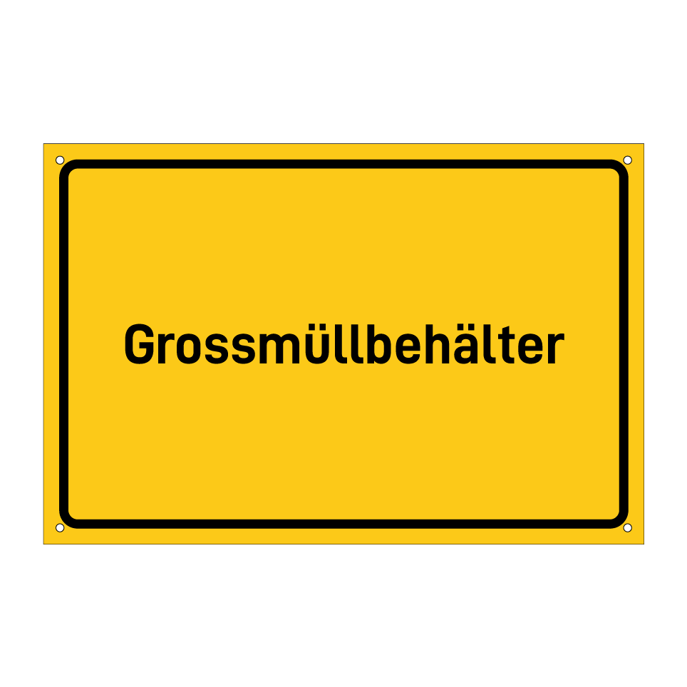 Grossmüllbehälter