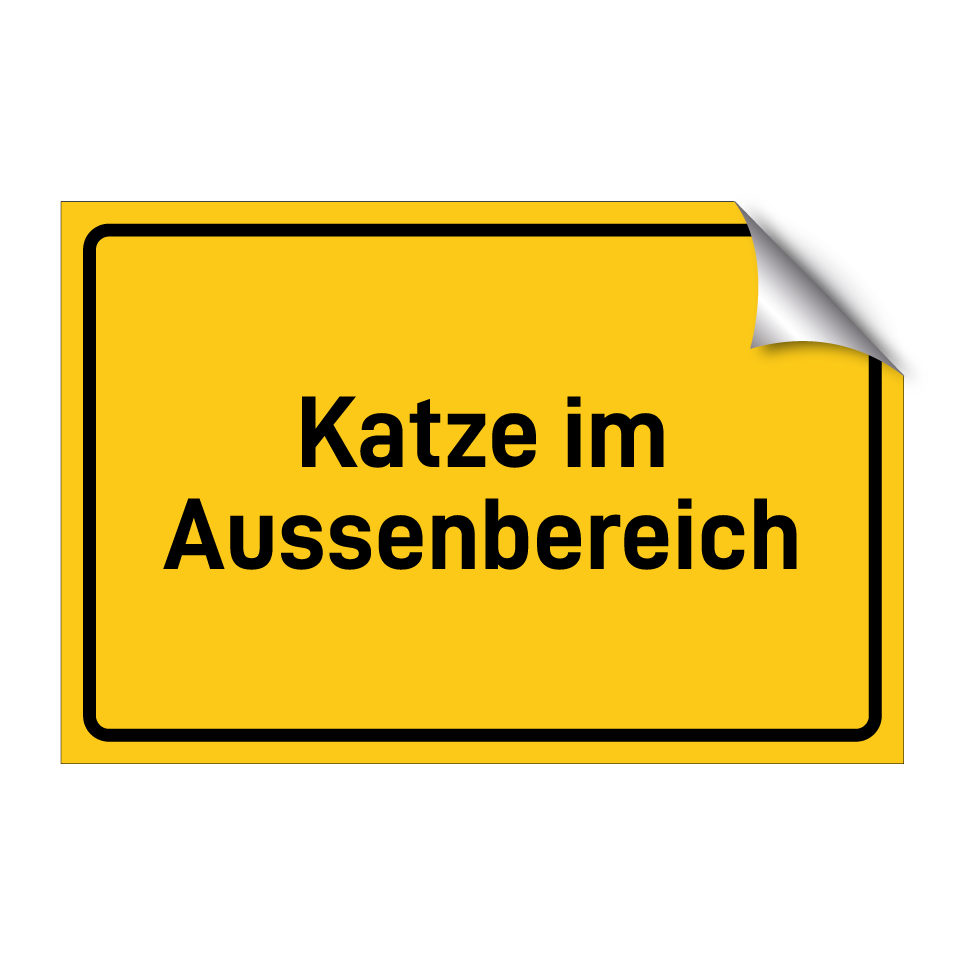 Katze im Aussenbereich