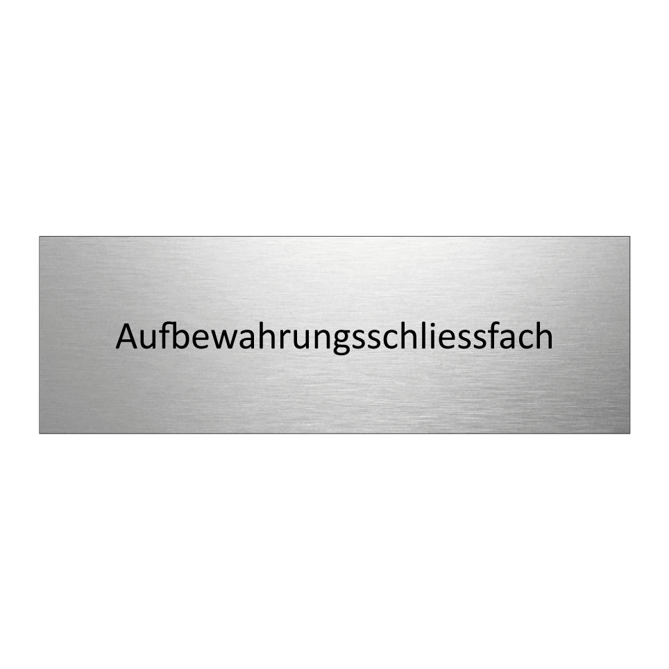 Aufbewahrungsschliessfach