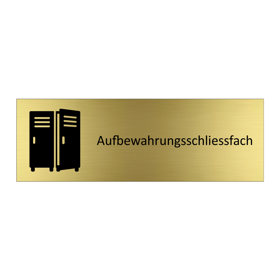 Aufbewahrungsschliessfach