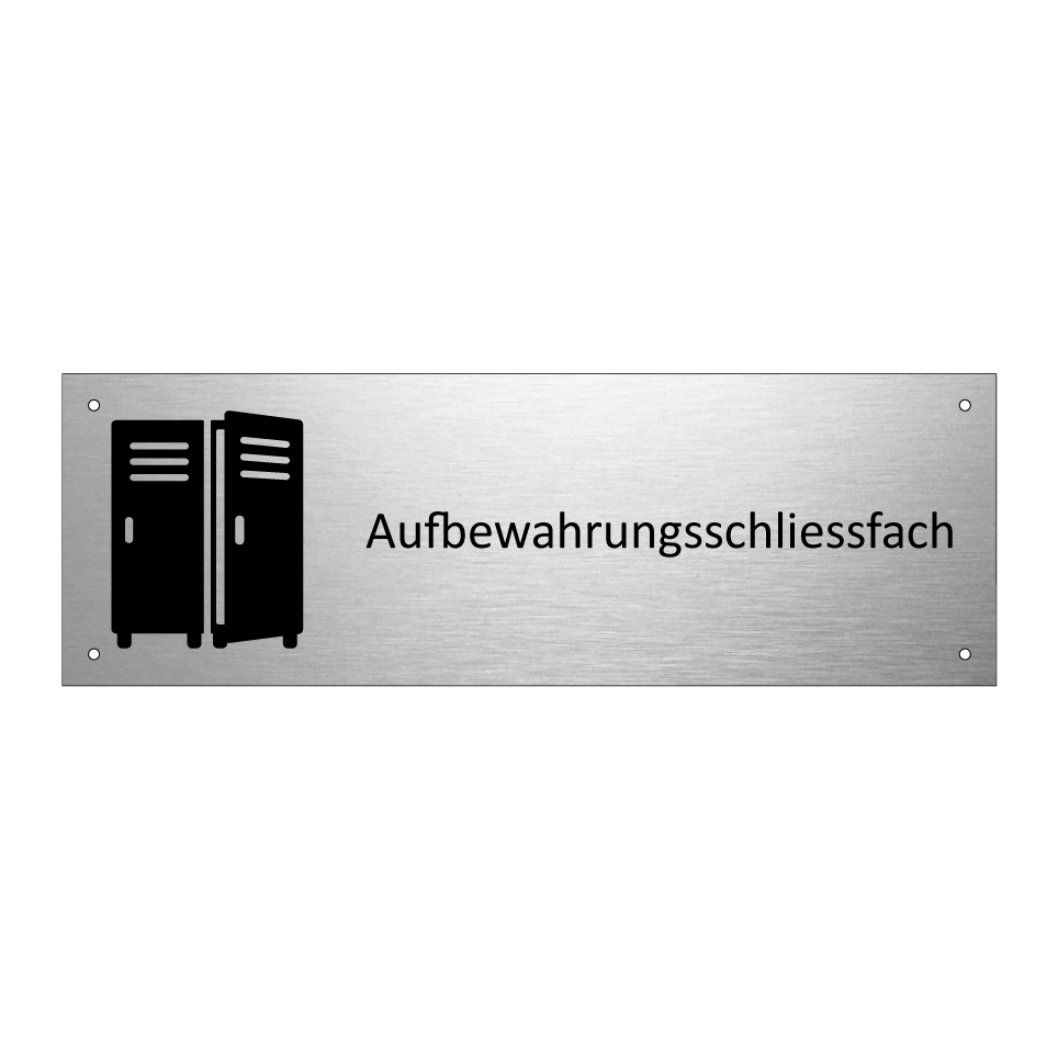Aufbewahrungsschliessfach