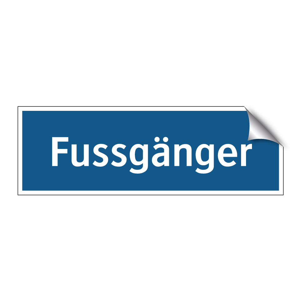 Fussgänger