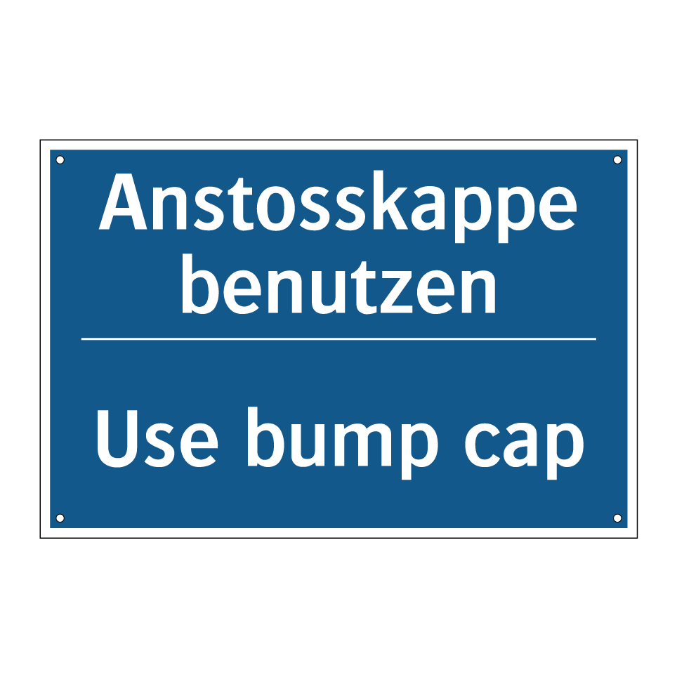 Anstosskappe benutzen - Use bump cap