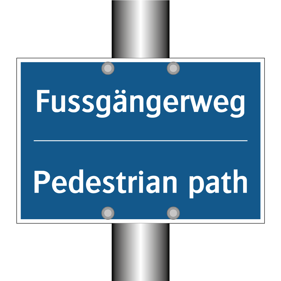 Fussgängerweg - Pedestrian path