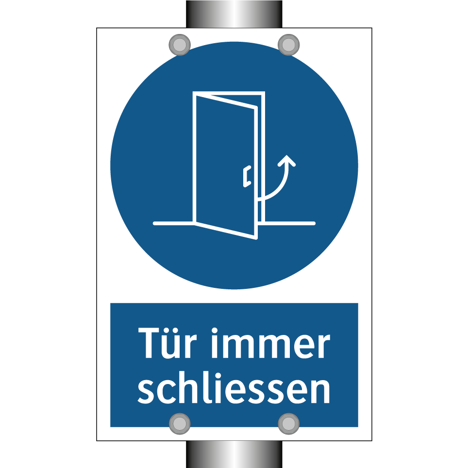 Tür immer schliessen