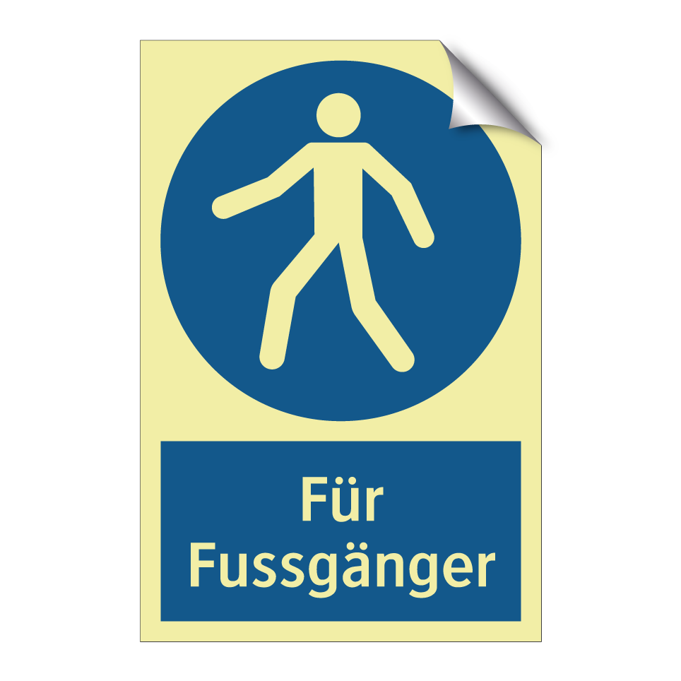 Für Fussgänger