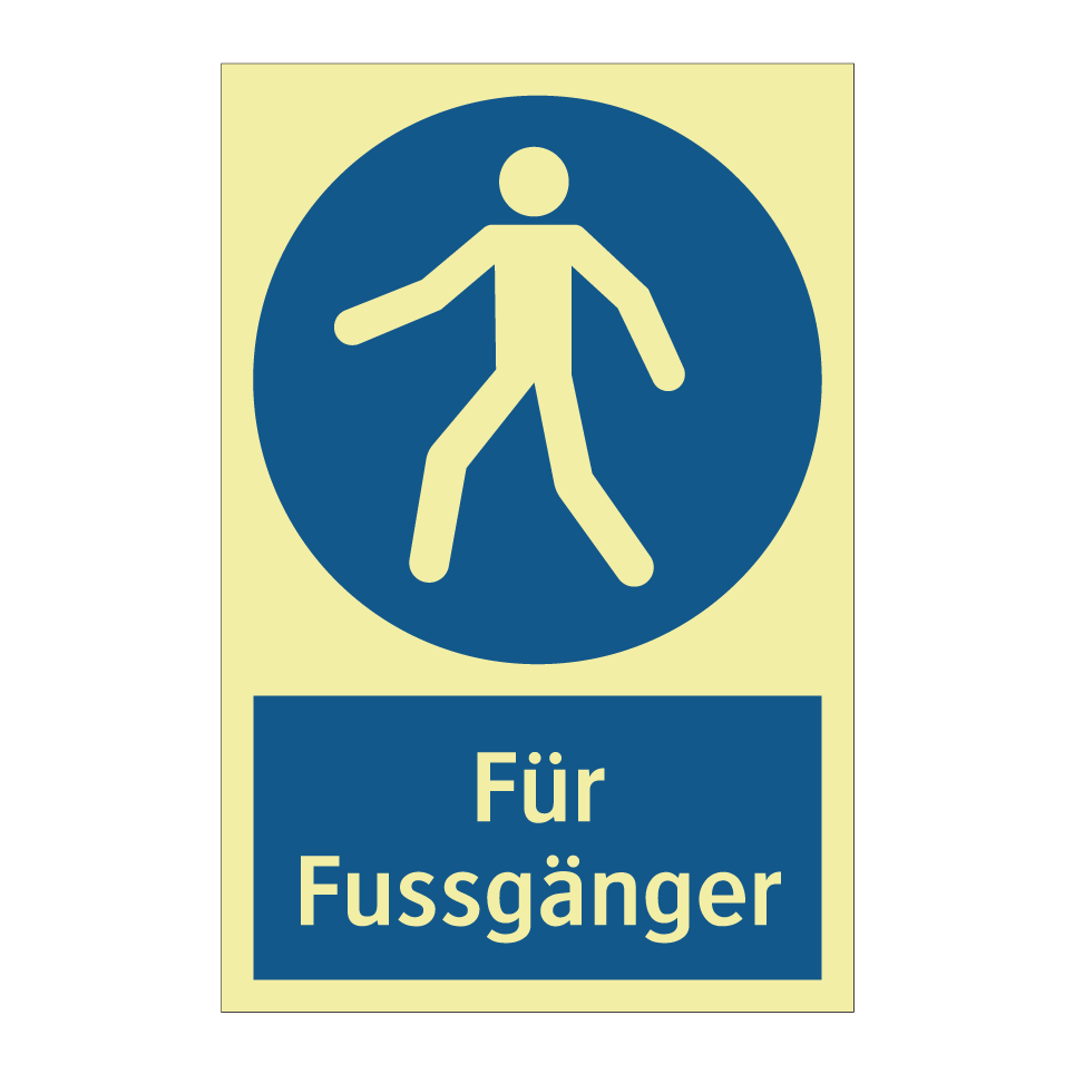 Für Fussgänger