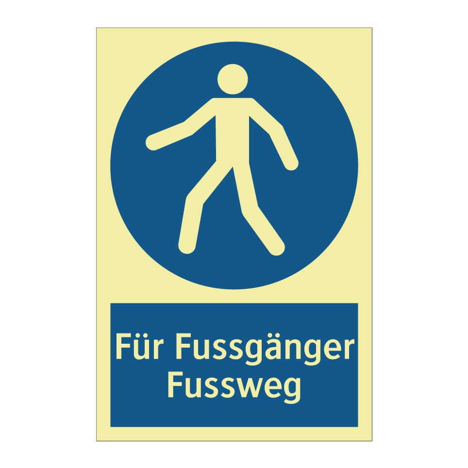 Für Fussgänger Fussweg