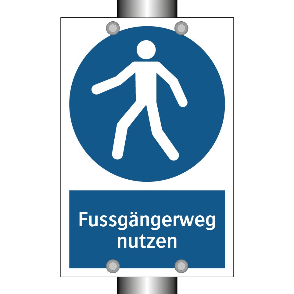 Fussgängerweg nutzen