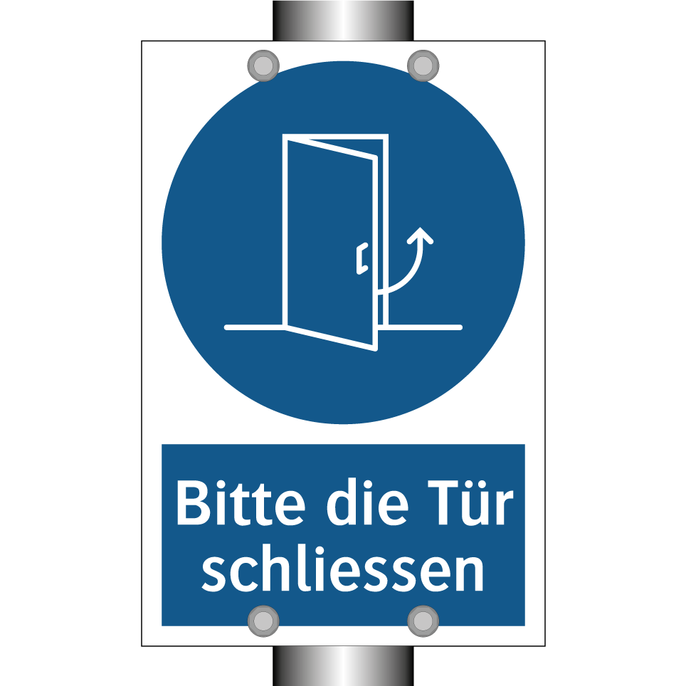 Bitte die Tür schliessen