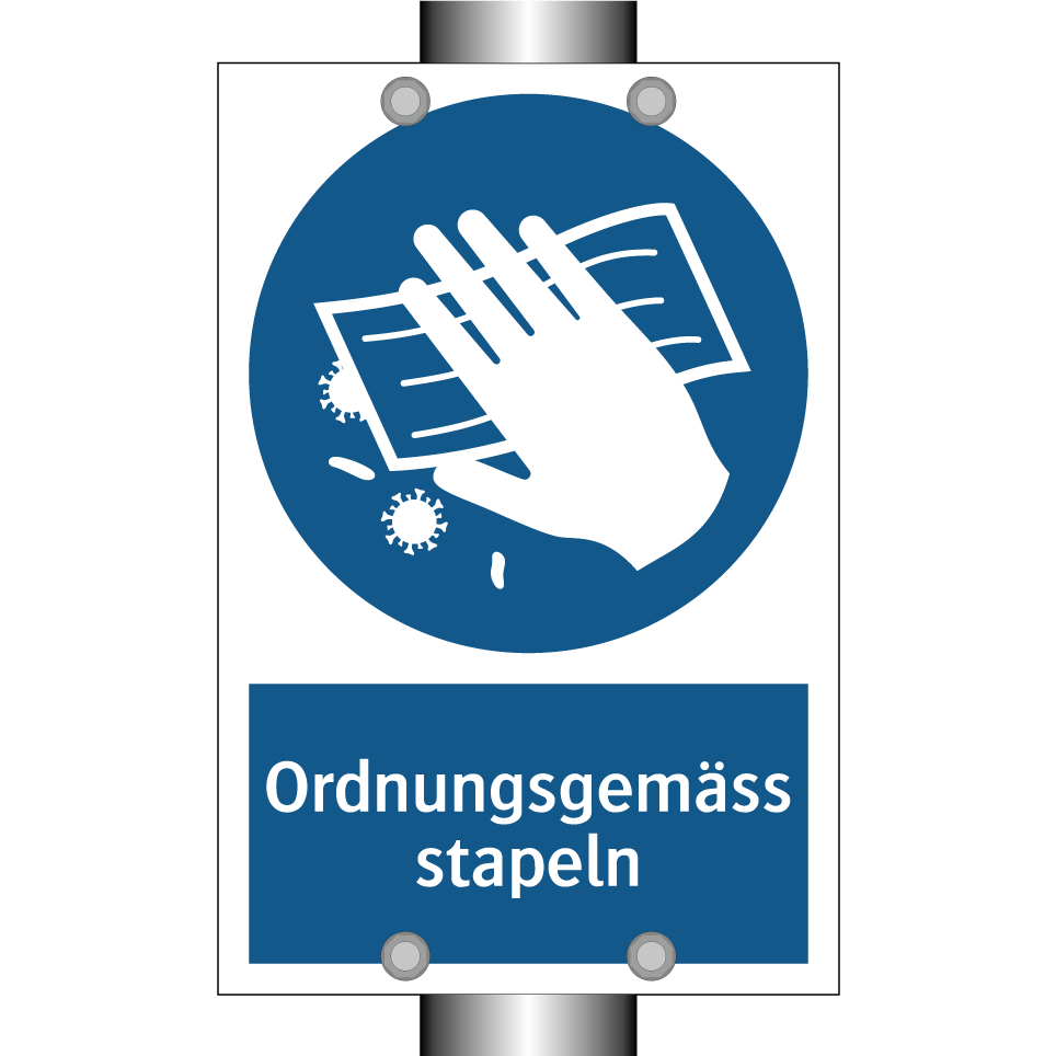 Ordnungsgemäss stapeln