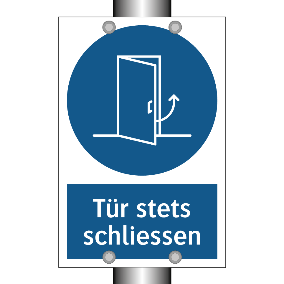 Tür stets schliessen