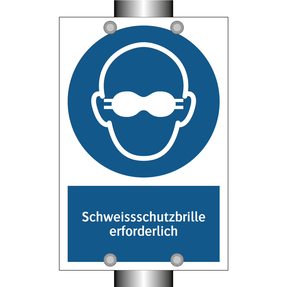 Schweissschutzbrille erforderlich