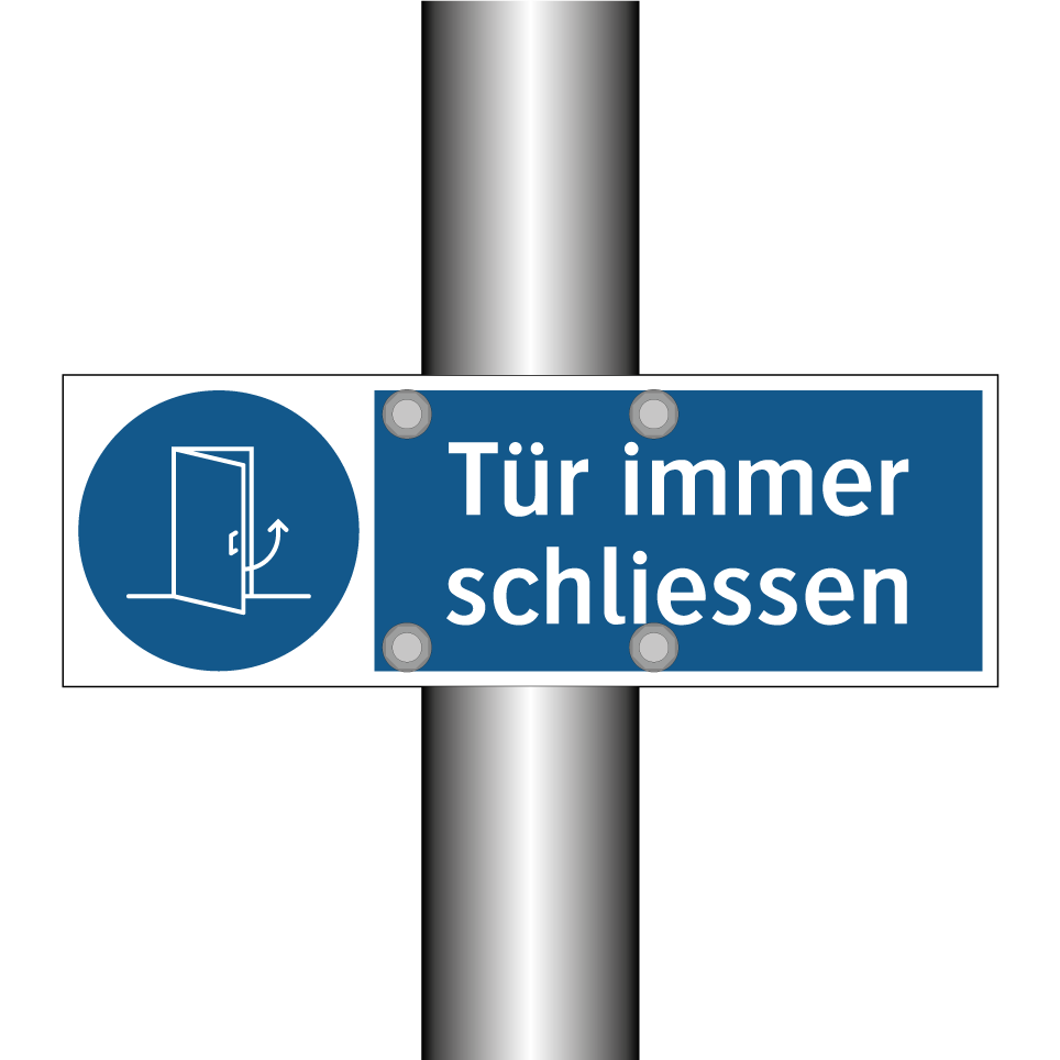 Tür immer schliessen